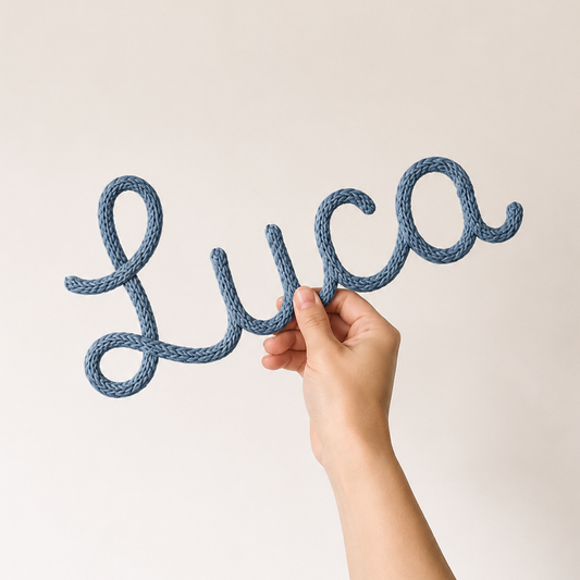 Knitted Name