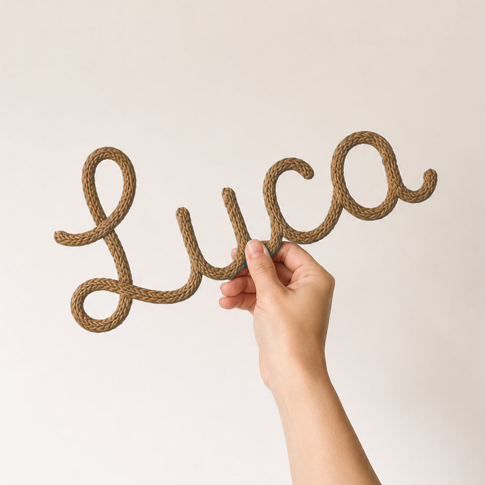 Knitted Name