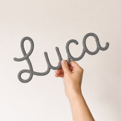 Knitted Name