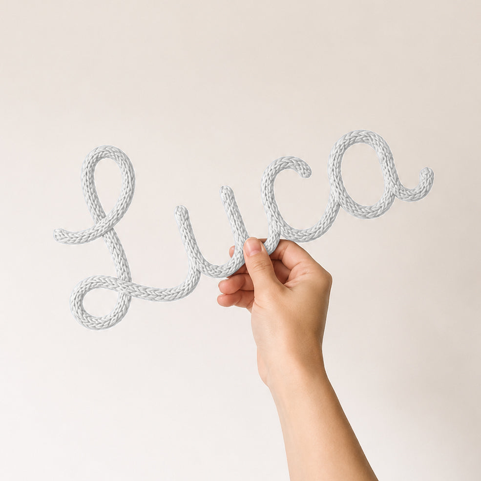 Knitted Name
